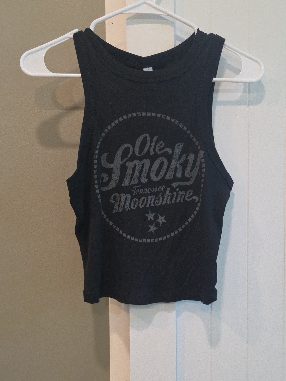 NWT OLd Smoky Crop Tank Top